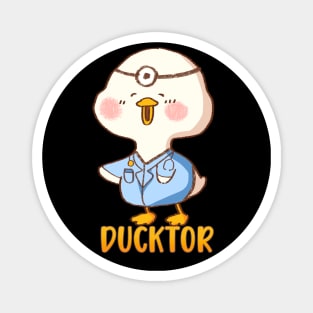 Cute duck doctor - ducktor Magnet